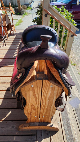 16" Circle Y Oasis Arabian Flex Lite Trail Saddle