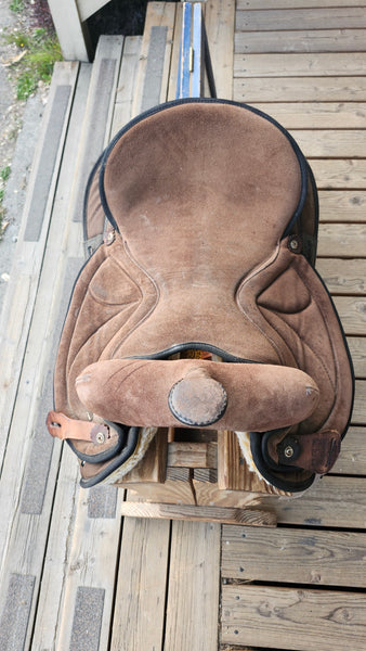 16" Big Horn Synthetic Western Saddle