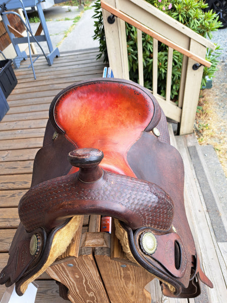 16" Bob's Custom Saddles Ranch Cutter