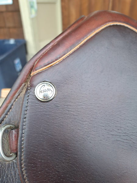 17.5" Pessoa Rodrigo GenX Jumping Saddle