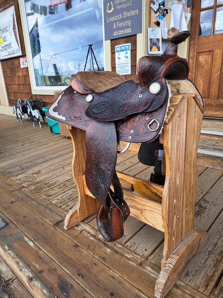 15" Blue Rige Western Pleasure Saddle