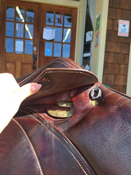 18" Voltaire Palm Beach Jumping Saddle