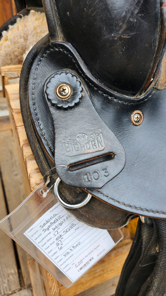 14" Big Horn Synthetic Saddle