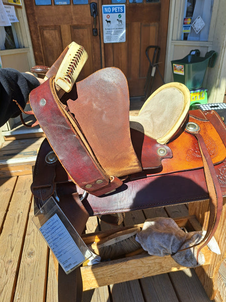 12" Texas Saddlery Western Ranch Saddle