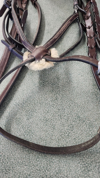 FULL Dy'On Figure 8 Bridle with reins