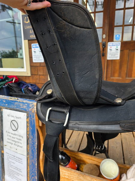 16" Abetta Western Saddle