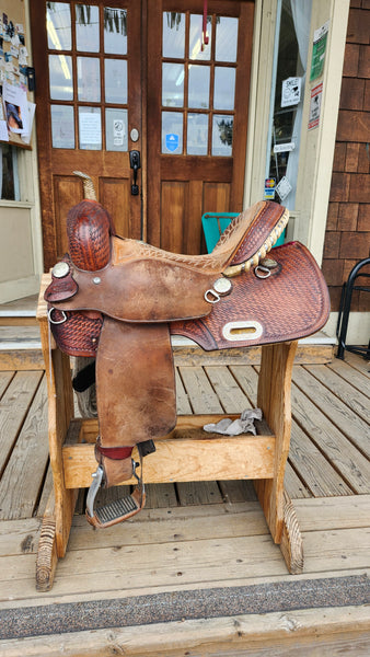 15.5" Billy Cook BW Barrel Saddle