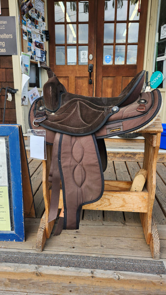 17" Big Horn Synthetic Western Saddle