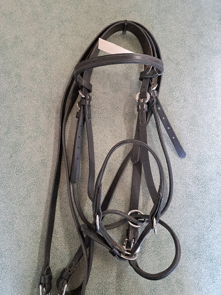 Leather Bitless Bridle