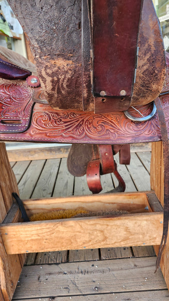 15" Action Company Round Skirt Western Saddle