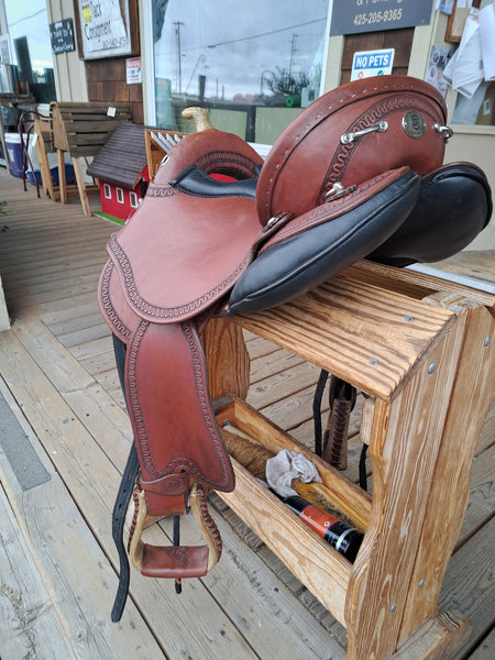 DP Saddlery Quantum Short & Light Western Saddle - S1