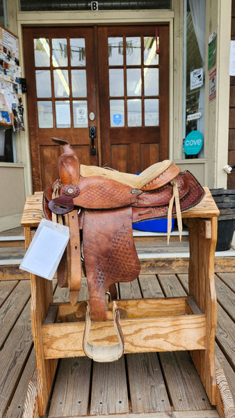 12" Ozark Leather Western Saddle