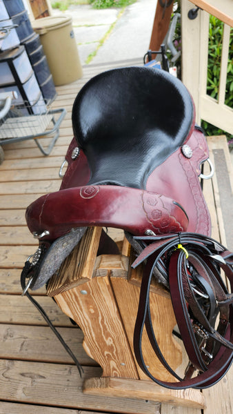 17" Dixieland Gaited Endurance Saddle