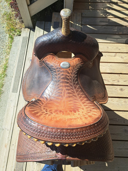 14" Billy Cook BW Barrel Racing Saddle