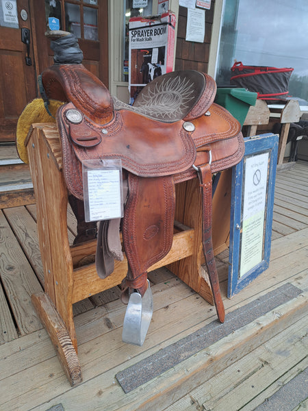 15.5" Billy Cook Roping Saddle
