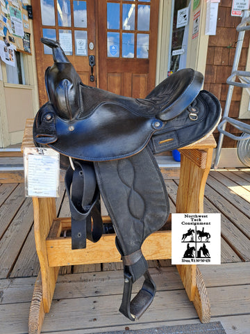 15" Big Horn Synthetic Western Saddle