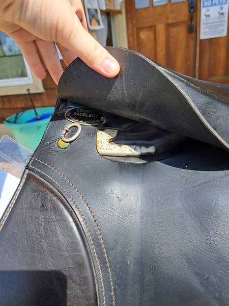 17" County Dressage Saddle