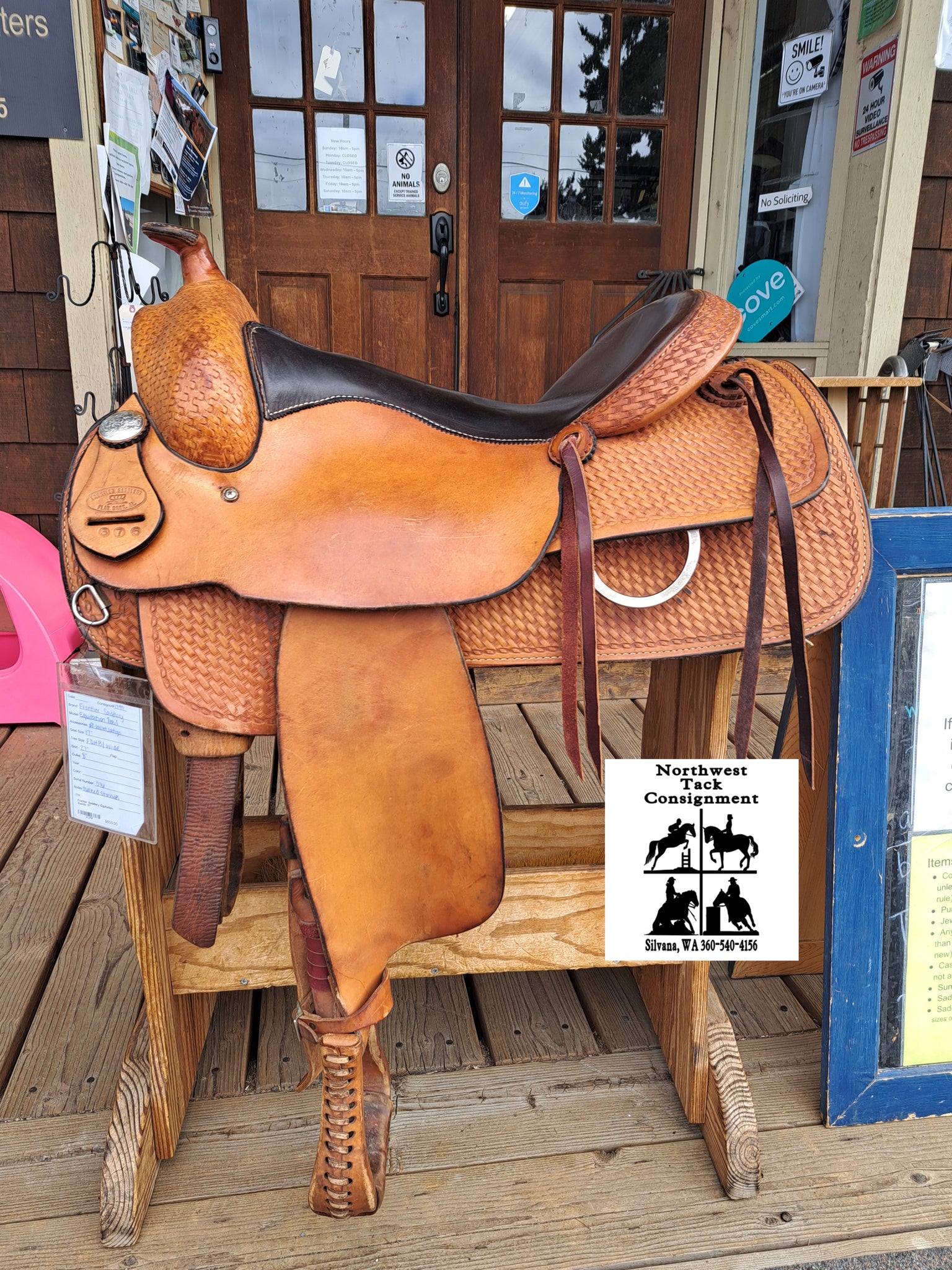 17" Frontier Saddlery Equitation Trail Saddle