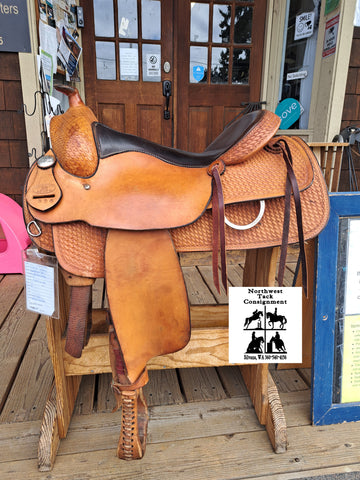 17" Frontier Saddlery Equitation Trail Saddle