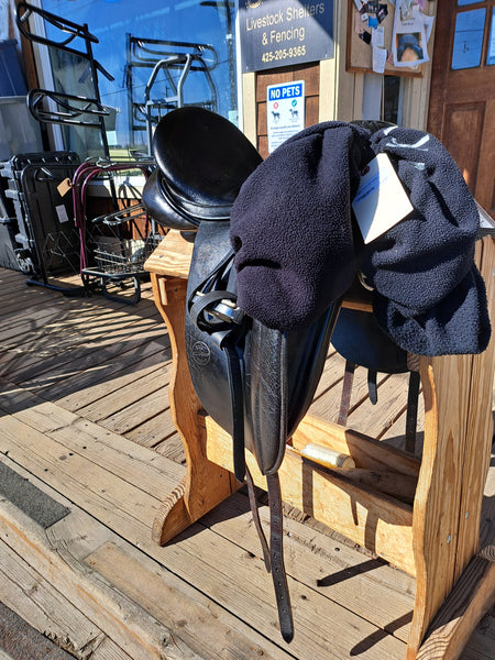 18.5" SDL Lemke Deluxe Dressage Saddle