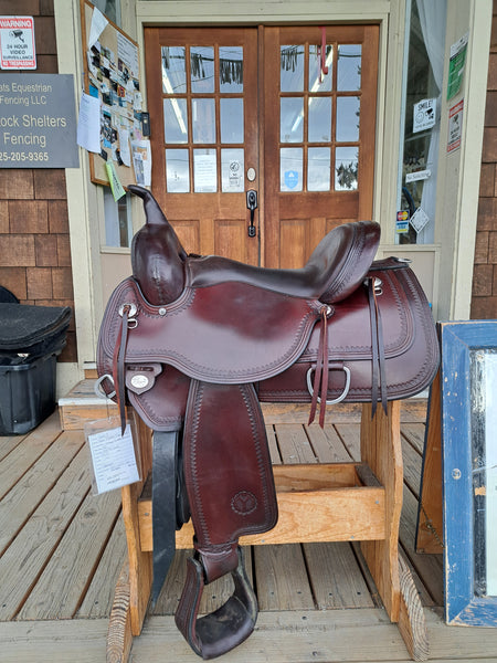 15" Circle Y Topeka Flex2 Trail Saddle