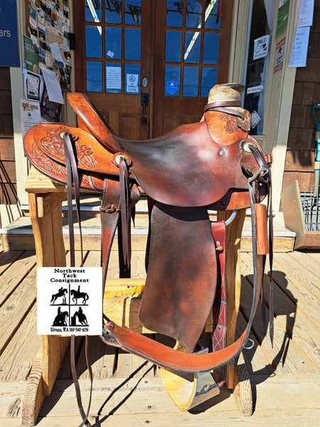 15" McCall Saddle Co Wade Ranch Roper Saddle