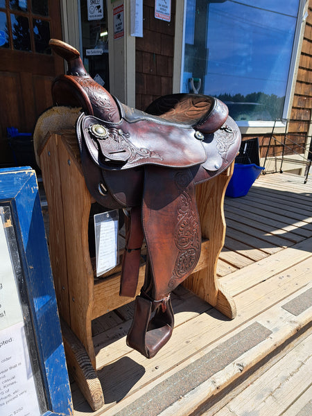 ON TRIAL 15" Circle Y Arabian Western Trail Saddle