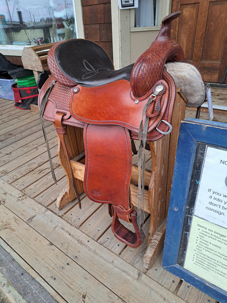 16" Courts Western Trail Saddle