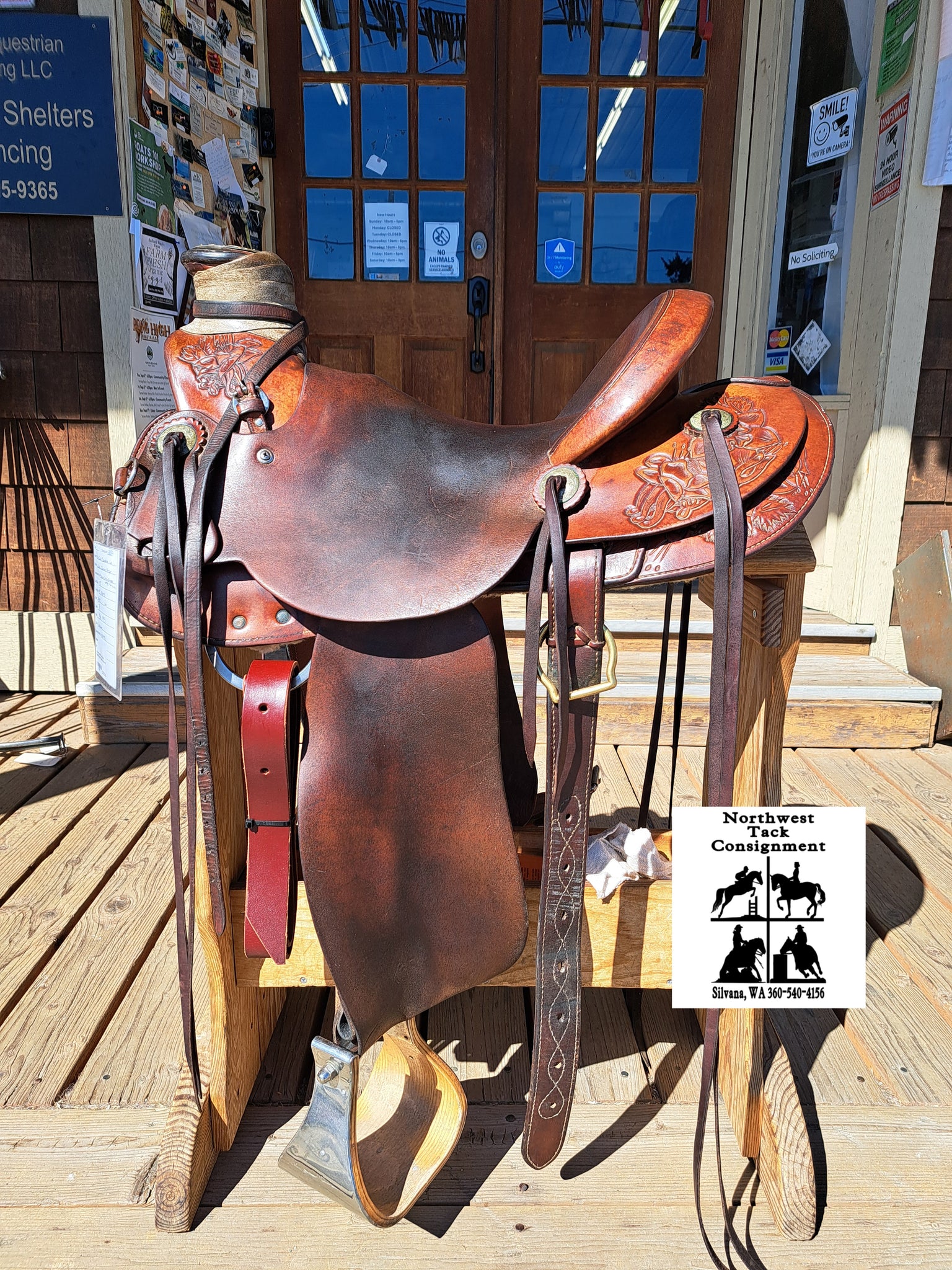 15" McCall Saddle Co Wade Ranch Roper Saddle