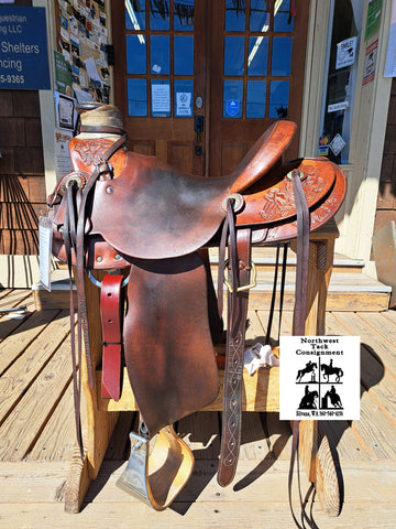 15" McCall Saddle Co Wade Ranch Roper Saddle