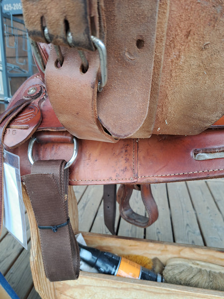 ON TRIAL 13" The American Western Youth Saddle