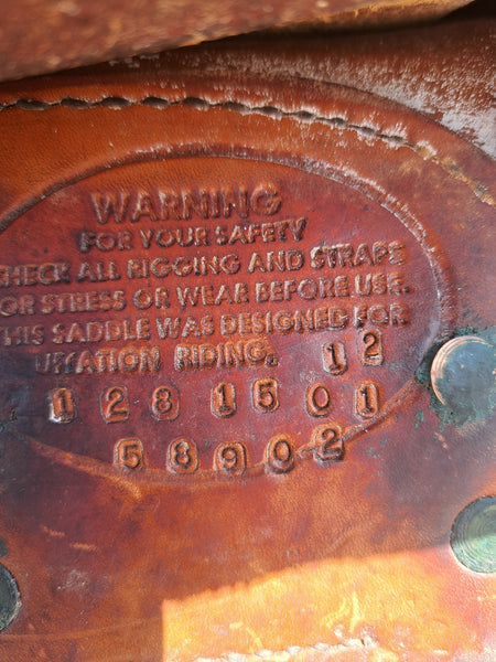 15" Circle Y Arabian Western Equitation Saddle