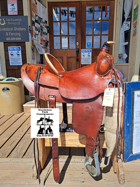 15" Colorado Saddlery Pecos River Rider Saddle