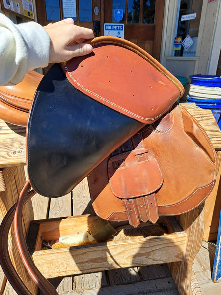 17" Prestige Close Contact Jumping Saddle