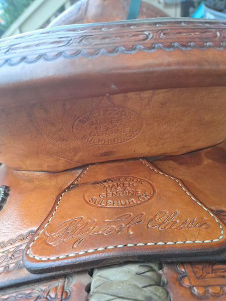 15.5" Billy Cook Roping Saddle