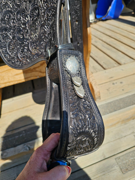 16" Blue Ribbon Western Equitation Show Saddle