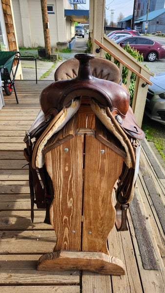 17" Big Horn Cordura Western Trail Saddle