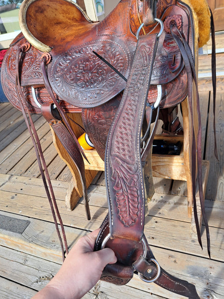 15" Santa Fe Roping Saddle