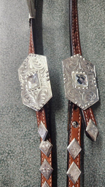 Single Ear Western show Bridle