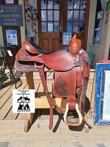 17" Ortho-Flex Western Trail Saddle