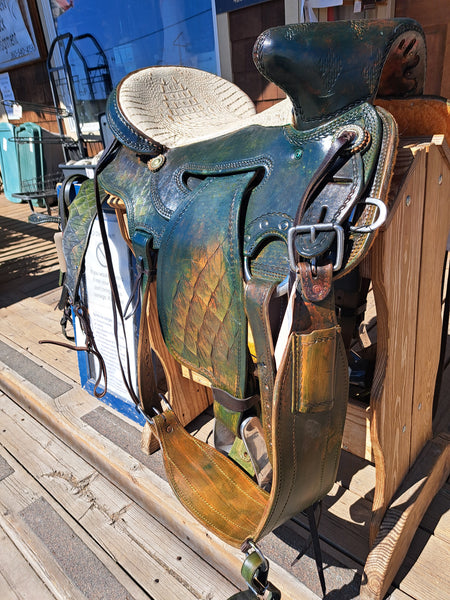 16" Dragonized Sheridan Saddle