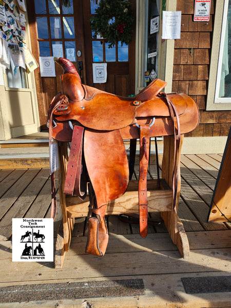 15"  Red Ryder Roping Saddle