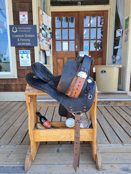 15.5" Rider's Choice Barrel Saddle