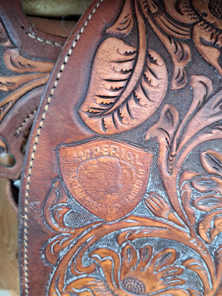 15" Tex Tan Western Saddle