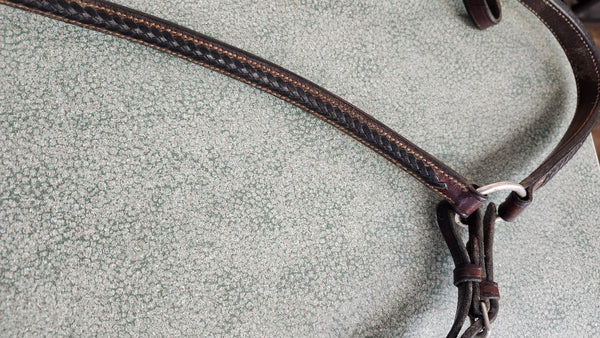 Braided Leather Breast Plate