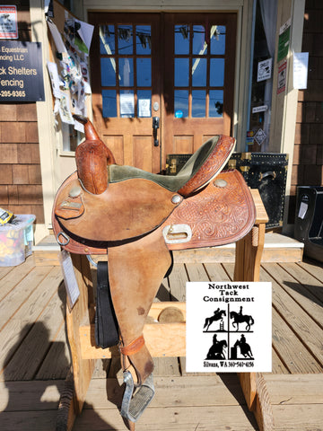 14" Circle Y NBHA Barrel Saddle