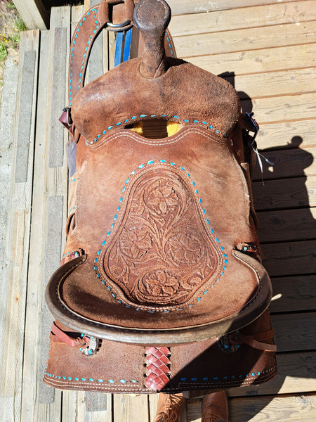 14.5" Corriente Custom Barrel Saddle