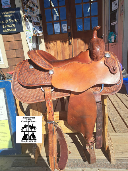 16" Cowhorse Equipment Cowhorse Saddle