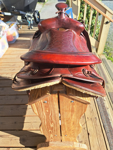 16" Custom Ranch / Trail Saddle