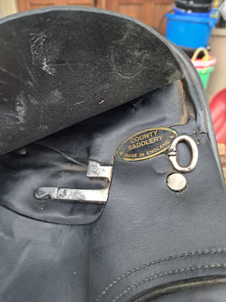 17.5" County Warmblood Dressage Saddle